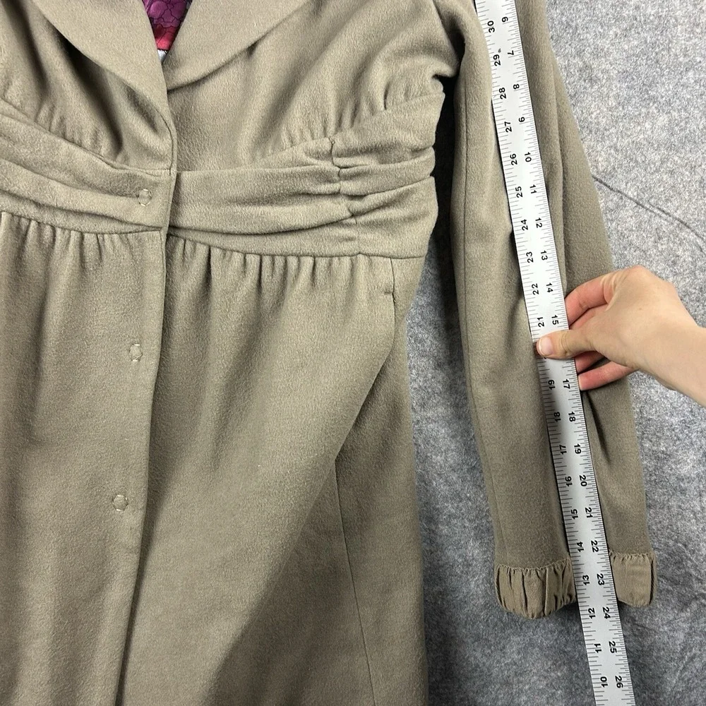 Odd Molly Coat Women's Large (3) Wool Cashmere Blend Anthropologie Cowgirlcore - Picture 10 of 13